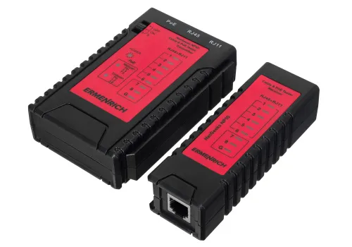 foto di Tester per cavi di rete e PoE Ermenrich NetGeeks NP10,  6