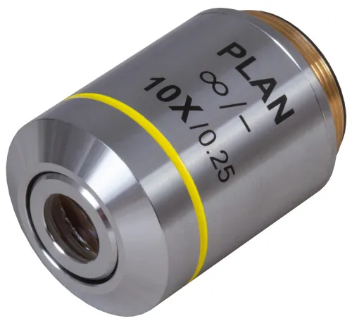figura di Obiettivo planacromatico all’infinito Levenhuk MED 10x,  2