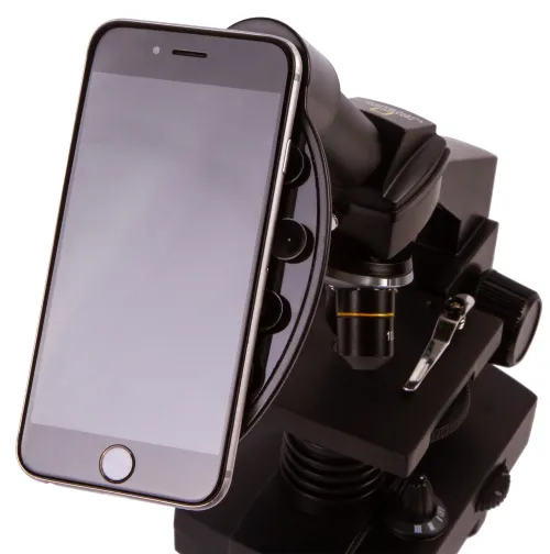 figura di Microscopio Bresser National Geographic 40–1280x con supporto per smartphone,  11
