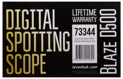 foto di Cannocchiale terrestre digitale Levenhuk Blaze D500,  20