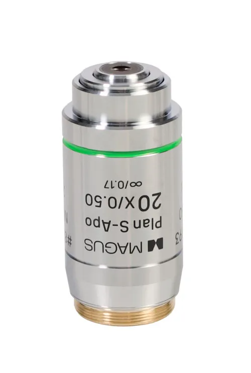 fotografia di Set di obiettivi MAGUS FL S-APO60 PlanF S-Apo 4х/10х/20х/40х/100х a olio ∞/ 0,17 H60 mm,  7