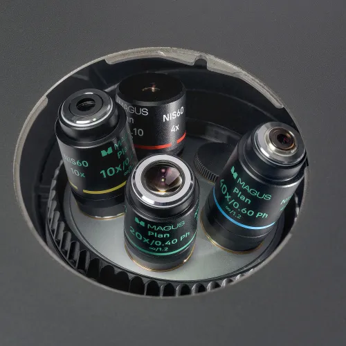 figura di Microscopio biologico digitale invertito MAGUS Bio VD360 LCD,  19