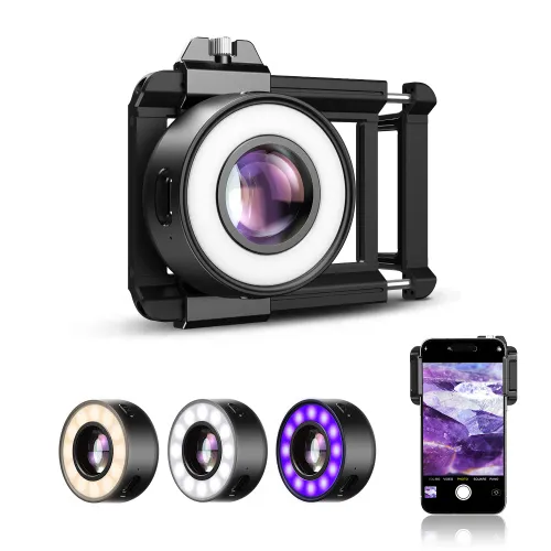 immagine di Microscopio LED per smartphone Levenhuk Kelvin TMC20,  2