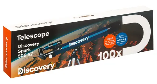 immagine di Telescopio Levenhuk Discovery Spark 506 AZ con libro,  14