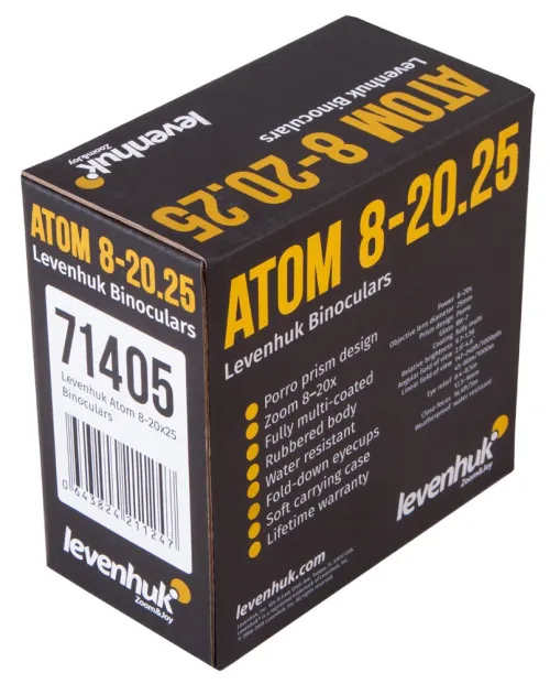 immagine di Binocolo Levenhuk Atom 8–20x25,  11