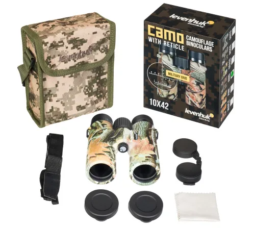 foto di Binocolo con reticolo Levenhuk Camo 10x42,  5