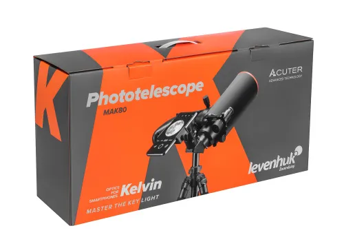 immagine di Fototelescopio Levenhuk Kelvin MAK80 AZ,  15