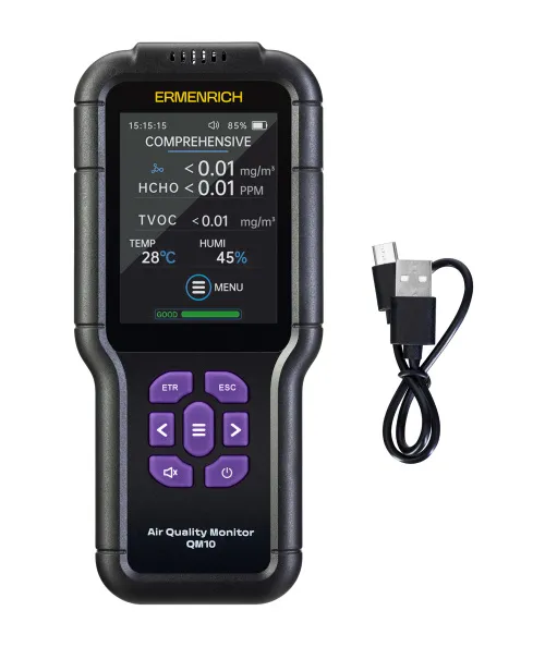 figura di Monitor della qualità dell’aria Ermenrich QM10,  5
