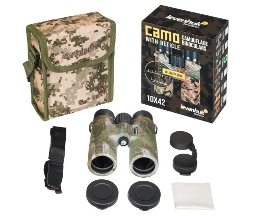 foto di Binocolo con reticolo Levenhuk Camo 10x42,  5