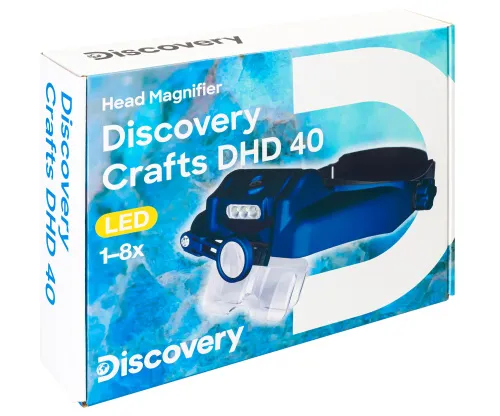 immagine di Lente d’ingrandimento frontale Levenhuk Discovery Crafts DHD 40,  11