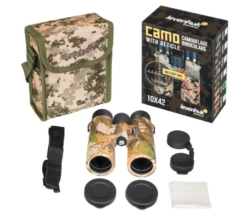 foto di Binocolo con reticolo Levenhuk Camo 10x42,  5