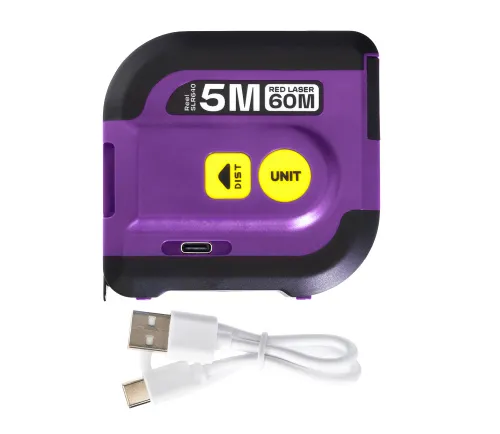 fotografia di Misuratore laser con flessometro Ermenrich Reel SLR640,  6