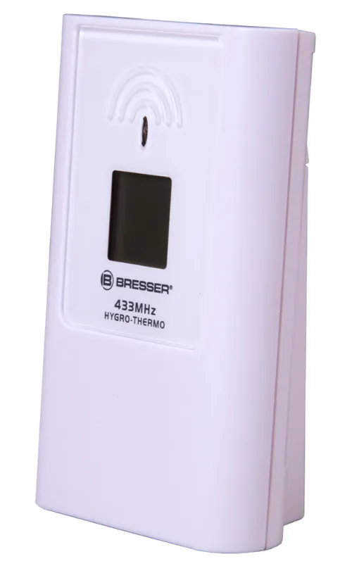 immagine di Orologio da parete meteorologico Bresser TemeoTrend JC LCD, argenteo,  8