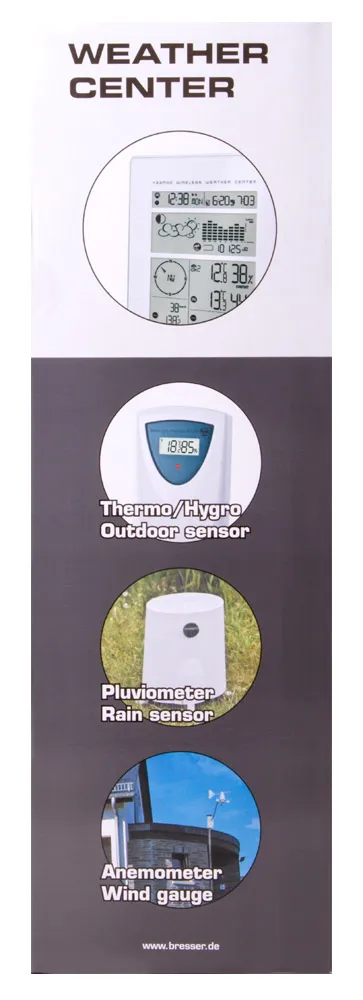 figura di Bresser RC Weather Station, white,  17