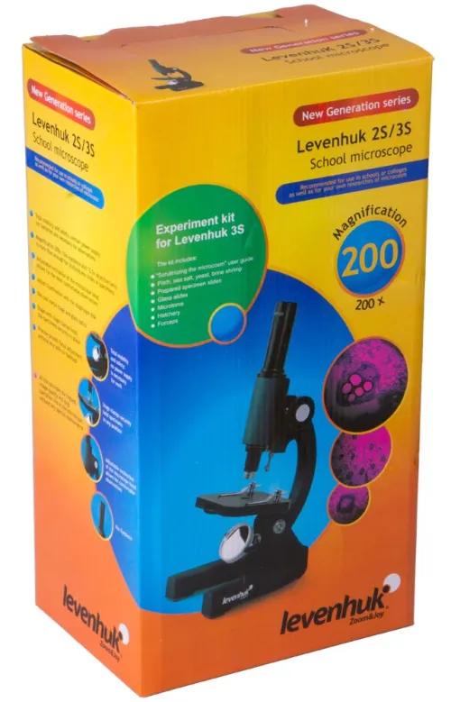 fotografia di Microscopio monoculare Levenhuk 2S NG,  10