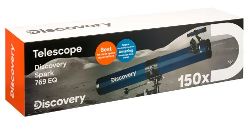 immagine di Telescopio Levenhuk Discovery Spark 769 EQ con libro,  15