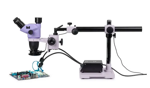 immagine di Microscopio stereoscopico MAGUS Stereo 8TR per riparazione elettronica,  2