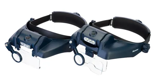 immagine di Lente d’ingrandimento frontale ricaricabile Levenhuk Discovery Crafts DHR 20,  2