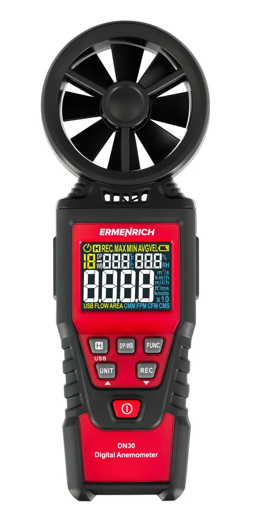 foto di Anemometro digitale Ermenrich Seek DN30,  3