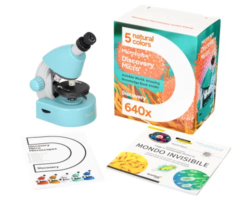 immagine di Microscopio Levenhuk Discovery Micro con libro,  4