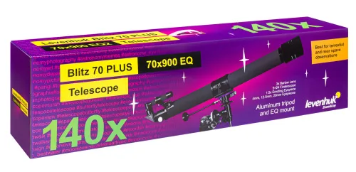 immagine di Telescopio Levenhuk Blitz 70 PLUS,  12