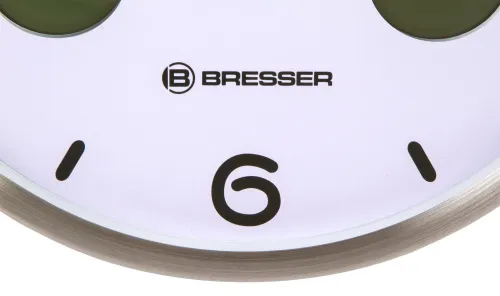 figura di Orologio da parete termoigrometro Bresser Optus MyTime Bresser MyTime io NX 30 cm, bianco,  4