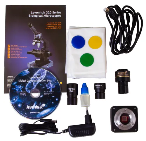 immagine di Microscopio monoculare digitale Levenhuk D320L PLUS 3.1M,  17