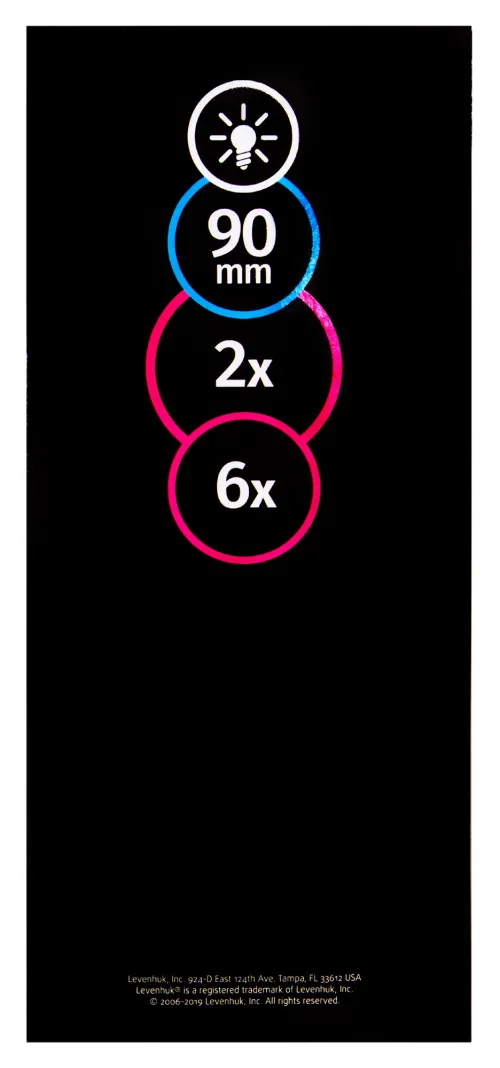 figura di Lente d’ingrandimento Levenhuk Zeno Handy ZH37,  10