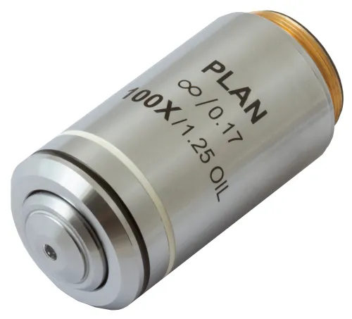 immagine di Obiettivo planacromatico all’infinito Levenhuk MED 100x,  2