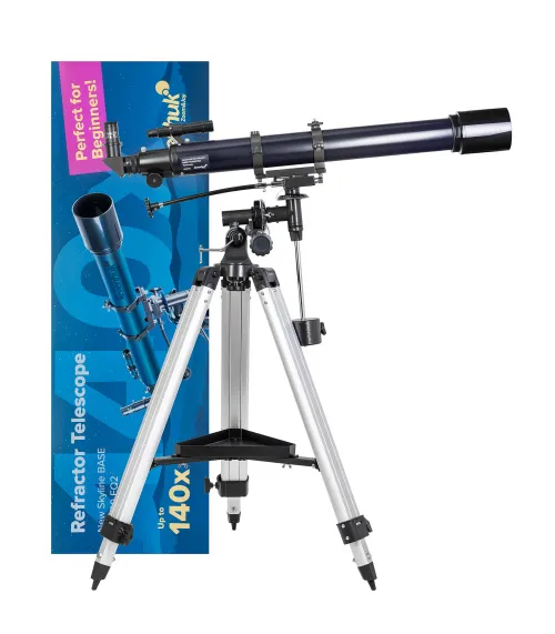 foto di Telescopio Levenhuk New Skyline BASE 70/900 EQ2,  2