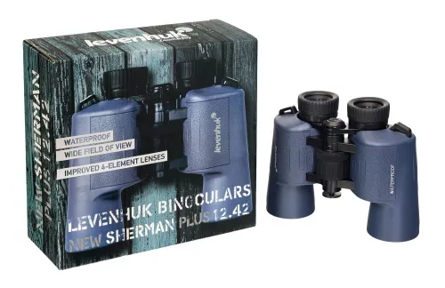 fotografia di Binocolo Levenhuk New Sherman PLUS 12x42,  5