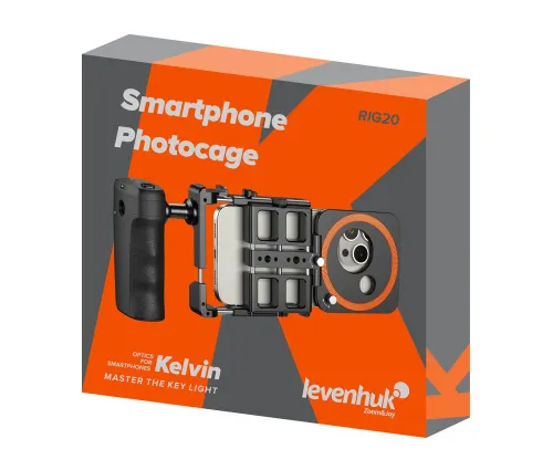 foto di Gabbia fotografica per smartphone Levenhuk Kelvin RIG20,  15