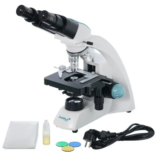 immagine di Microscopio binoculare Levenhuk 500B,  2