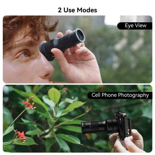 immagine di Teleculare e microculare per smartphone Levenhuk Kelvin TLC25,  15