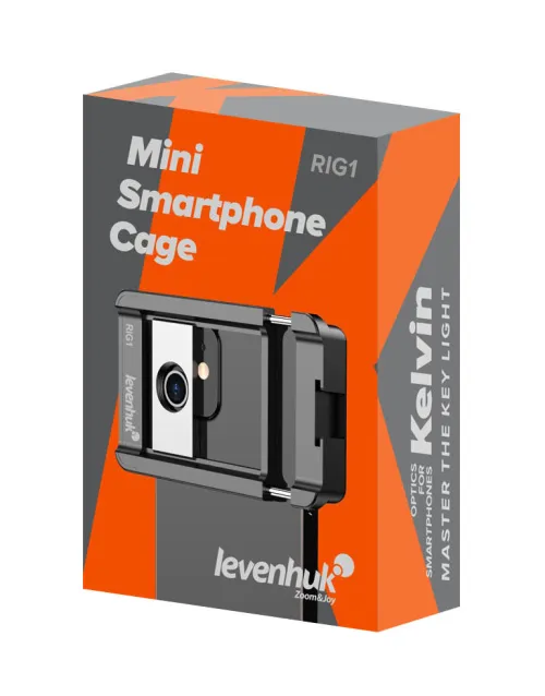 foto di Gabbia per smartphone mini Levenhuk Kelvin RIG1,  10