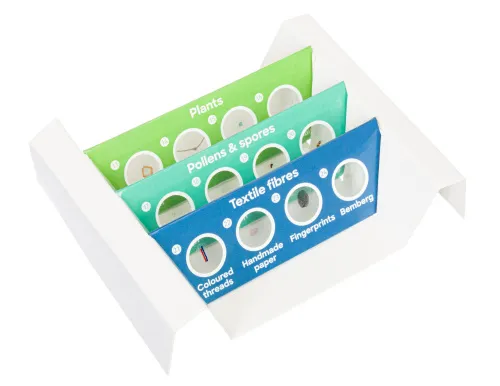 figura di Levenhuk Discovery Flora Set con 12 vetrini preparati,  2