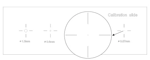 immagine di Vetrino di calibrazione CS5 MAGUS (XY0,01/0,07/0,15/0,6/1,5),  7