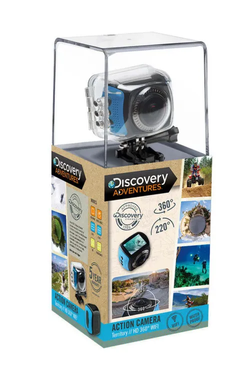 figura di Bresser Discovery Adventures Territory HD 360° Wi-Fi Action Camera,  6