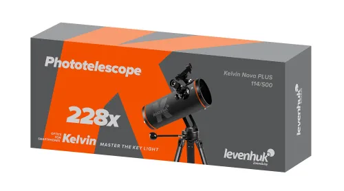 foto di Fototelescopio Levenhuk Kelvin Nova PLUS 114/500,  8