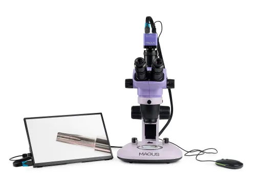 fotografia di Microscopio stereoscopico digitale MAGUS Stereo D7T LCD BASE,  5