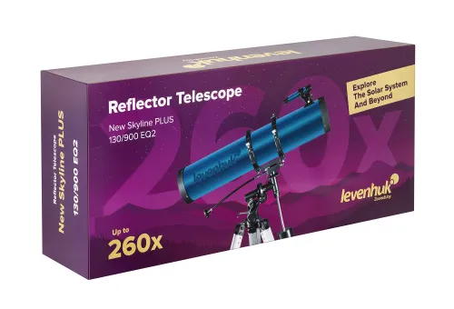 figura di Telescopio Levenhuk New Skyline PLUS 130/900 EQ2,  13
