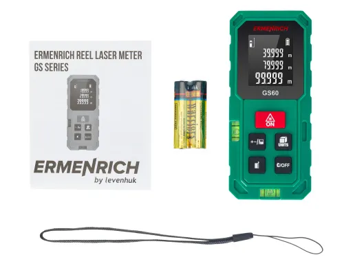 fotografia di Misuratore laser Ermenrich Reel PLUS GS60,  2