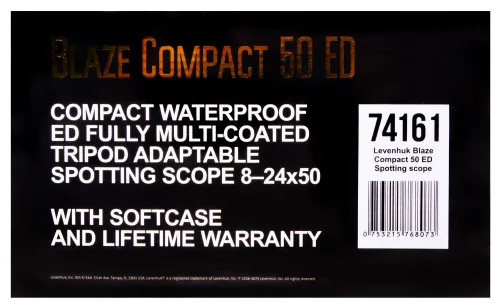 foto di Cannocchiale terrestre Levenhuk Blaze Compact 50 ED,  19