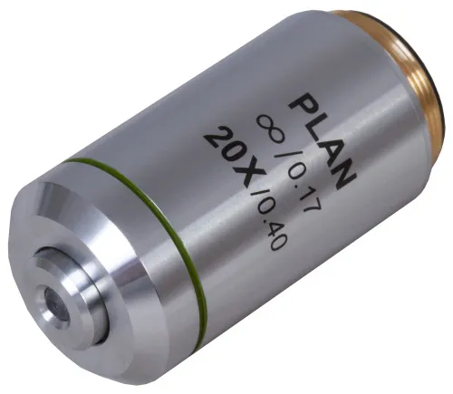figura di Obiettivo planacromatico all’infinito Levenhuk MED 20x,  2