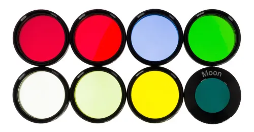 fotografia di Set di filtri Levenhuk F8 “Sistema solare”,  4