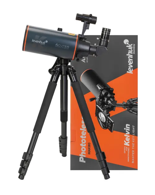 immagine di Fototelescopio Levenhuk Kelvin MAK80 AZ,  2