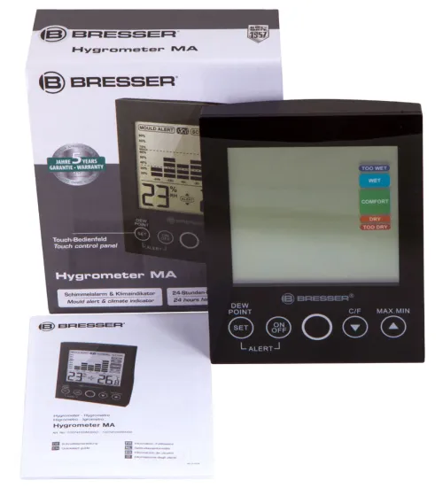 foto di Igrometro digitale Bresser Mould Alert, nero,  2