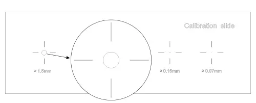 immagine di Vetrino di calibrazione CS5 MAGUS (XY0,01/0,07/0,15/0,6/1,5),  4