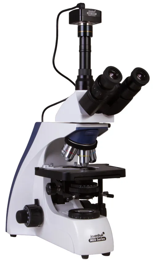 figura di Microscopio trinoculare digitale Levenhuk MED D30T,  4