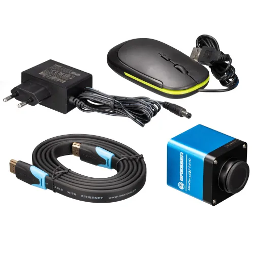 figura di Bresser Fotocamera per microscopio MikroCam MINI Full HD HDMI,  2